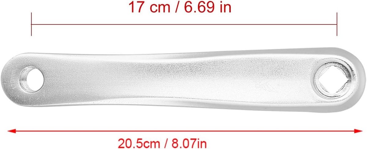 Fiets Crank Arm Enkele Links Enkele Links Crank Arm voor Fiets Vervanging Accessoires