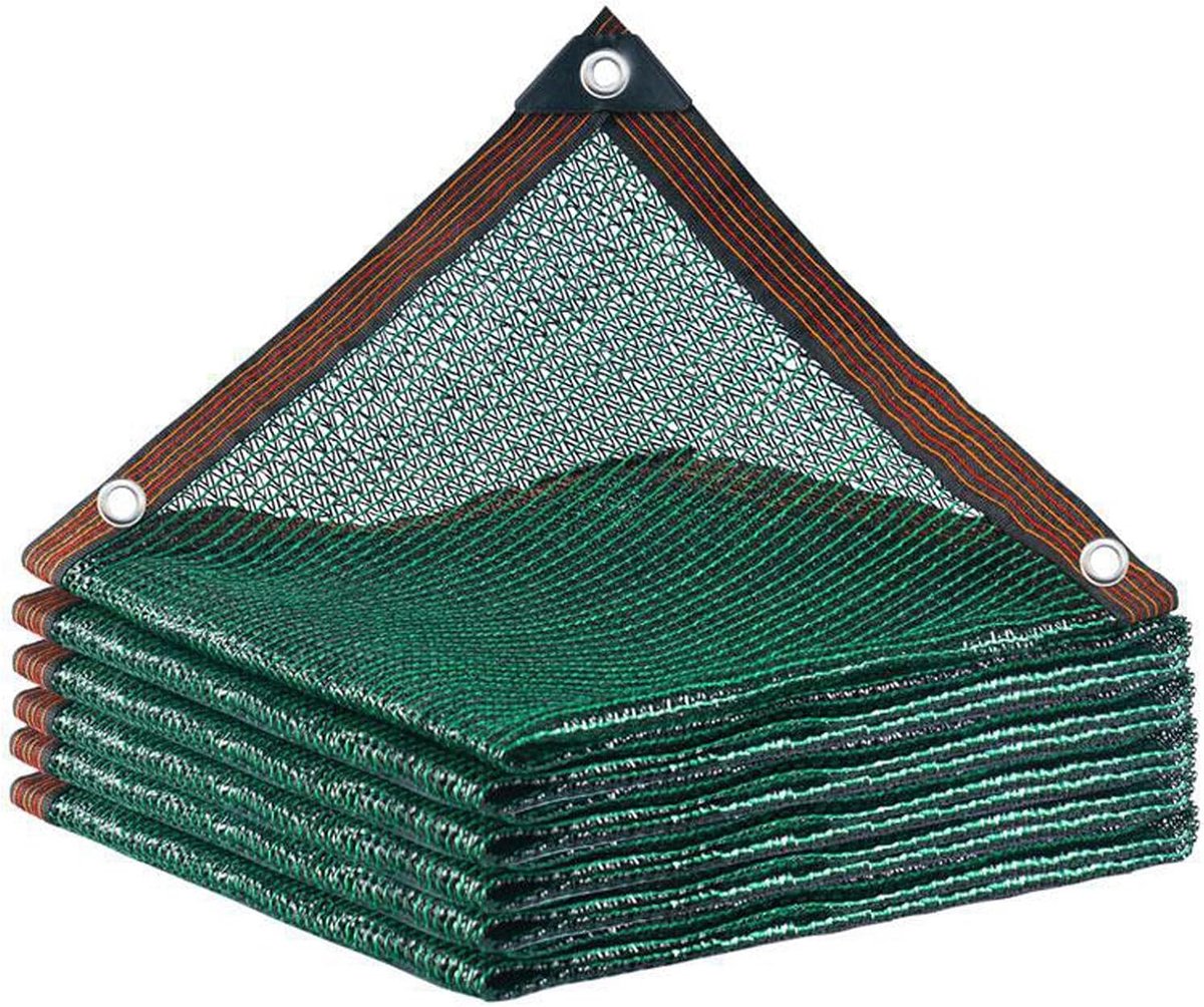 Groen zonnescherm voor planten, UV-bestendig, 4.5 x 7 meter