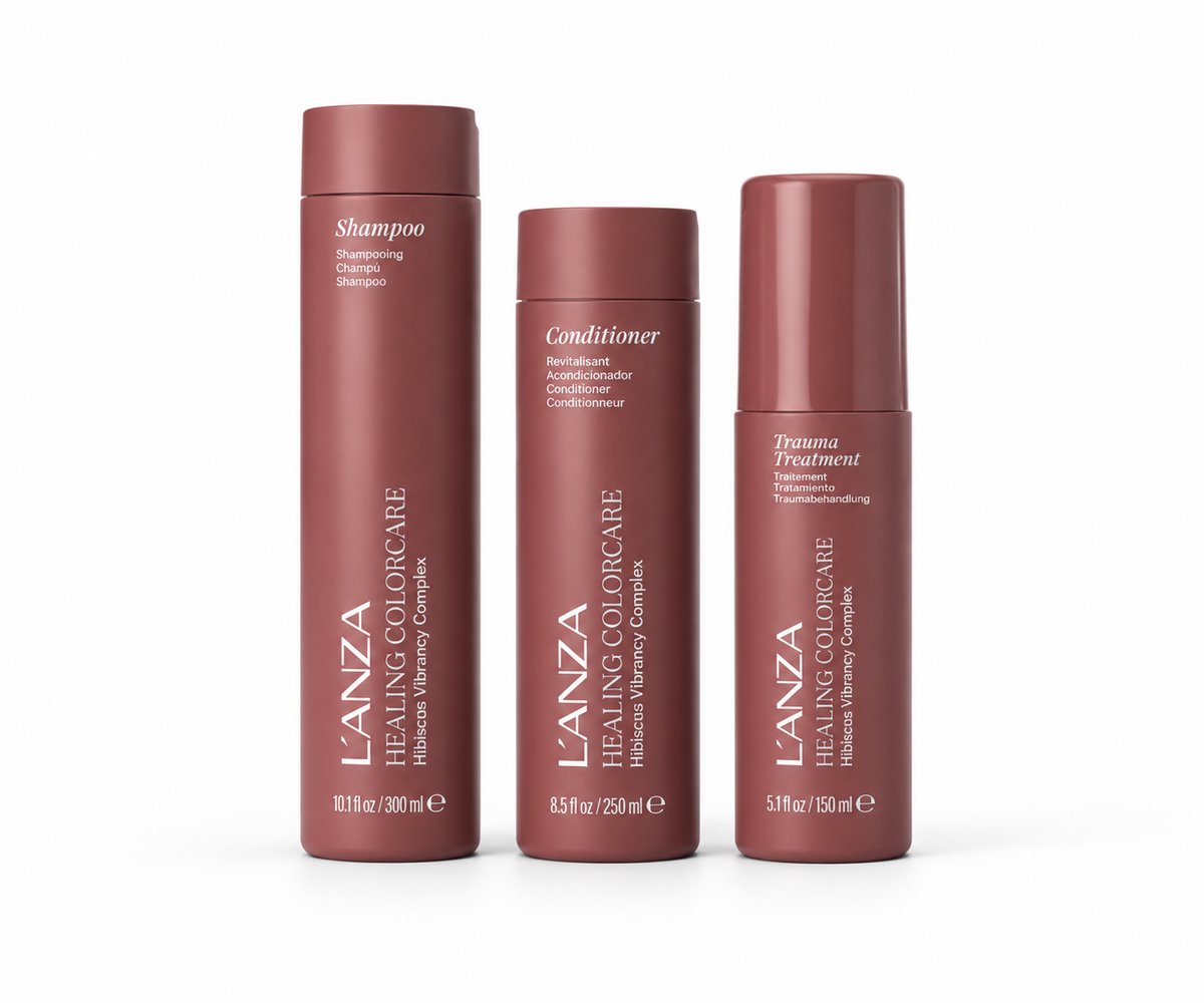 Lanza Healing Colorcare Shampoo & Trauma Treatment + Color Preserving Conditioner