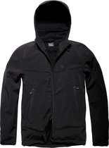 Vintage Industries Alford Softshell Heren Tussenseizoensjas - zwart - L