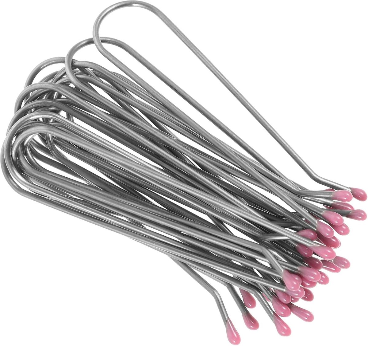 60 Stuks Hete Haarkrulspelden U-vormige Klemmen voor Elektrische Rollers Duurzame Vervangende Clips voor Salon Thuisgebruik Geschikt voor Medium haar Diverse Stylingmogelijkheden