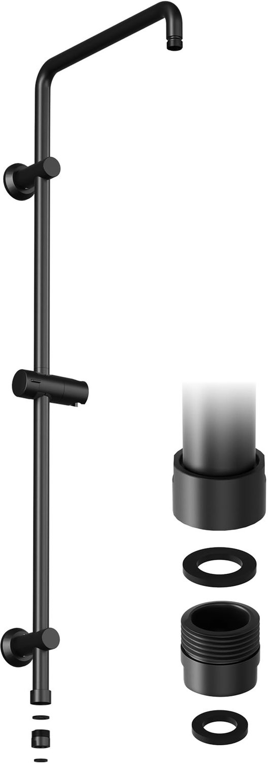 RVS Douche Stang met Handdouche Houder en Draadadapter