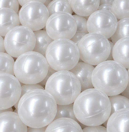 Liefjes & Co Fluffy Konijn Wit Ballenbak Met 200 Ballen - Baby & Kinder Ballenbad - Zacht Foam - Speelgoed van Liefjes & Co — afbeelding 2