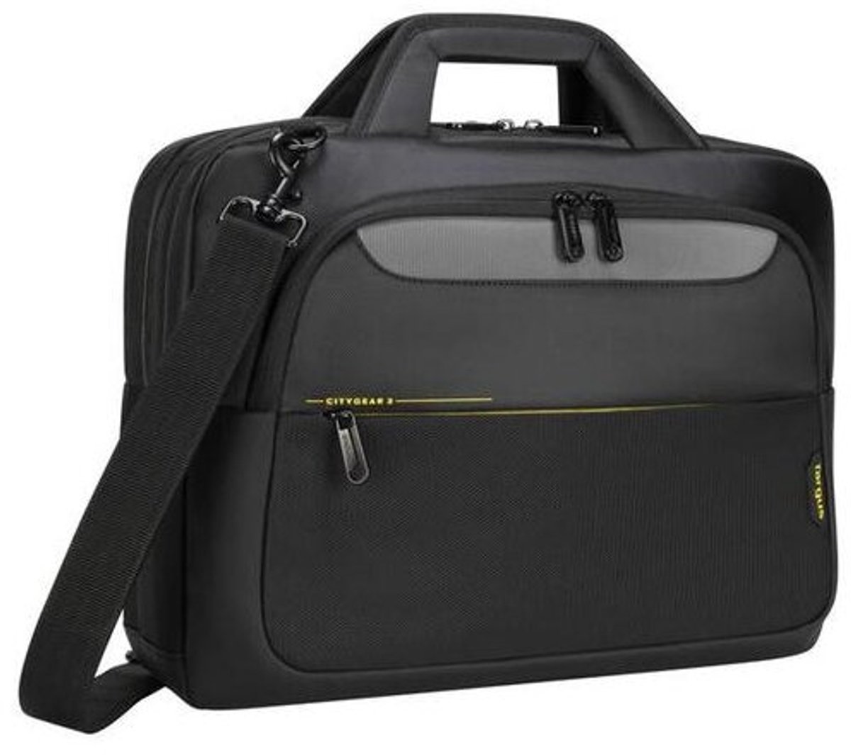 Image of Targus Citygear 3 - Laptoptas - Tot 43,9 cm (17.3 inch) Aktetas - Zwart