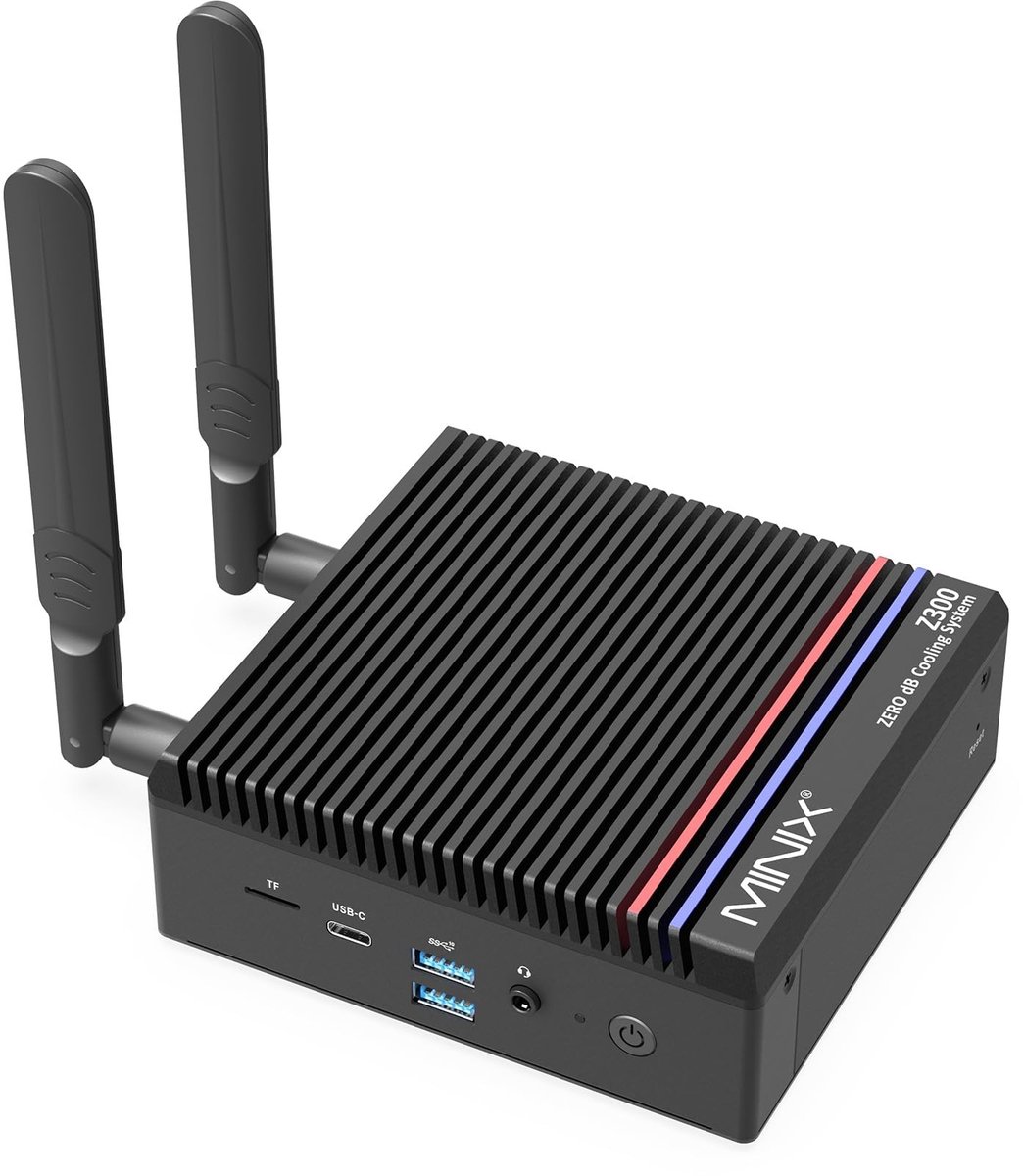 Fanless Mini PC met Intel 12th Gen N300 en Windows 11 Pro