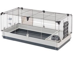 Ferplast Konijnenkooi - Kooi Voor Cavia's - Inclusief Accessoires - Openend en Modulair 120 x 60 x h 50 cm