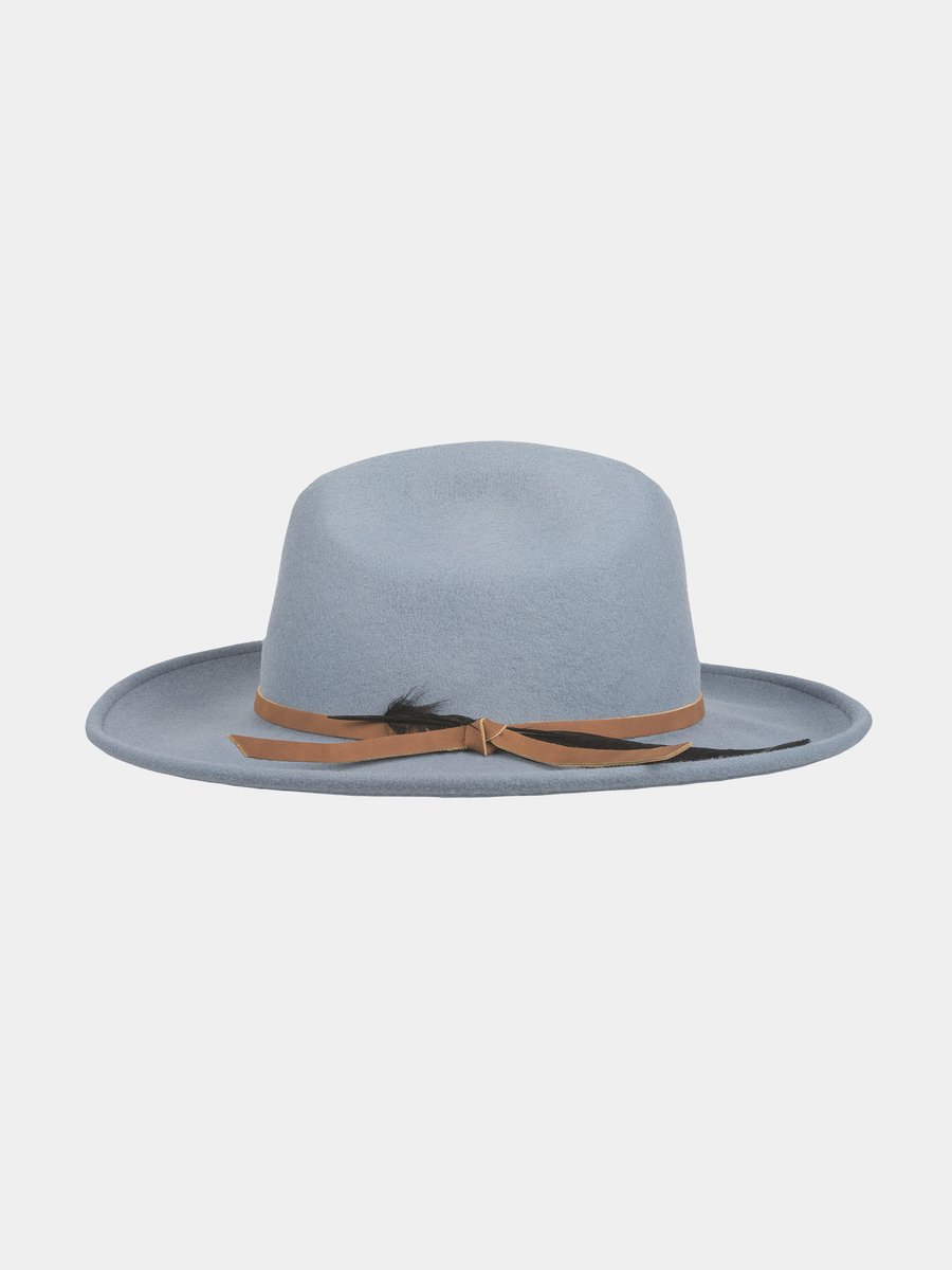 Cattleman - Wollen hoed - Leisteen blauw
