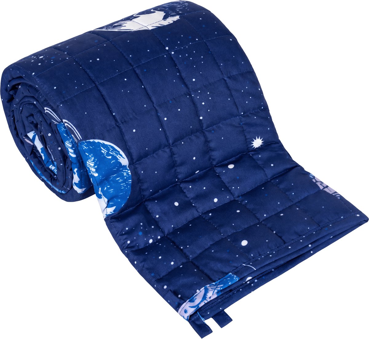 Verzwaringsdeken Kind 5 kg – Zwaartedeken 100x150 cm – Met Hoes – Ruimte