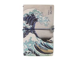Grupo Erik Hokusai - The Great Wave Of Kanagawa Hokusai Reis dagboek - Multicolours