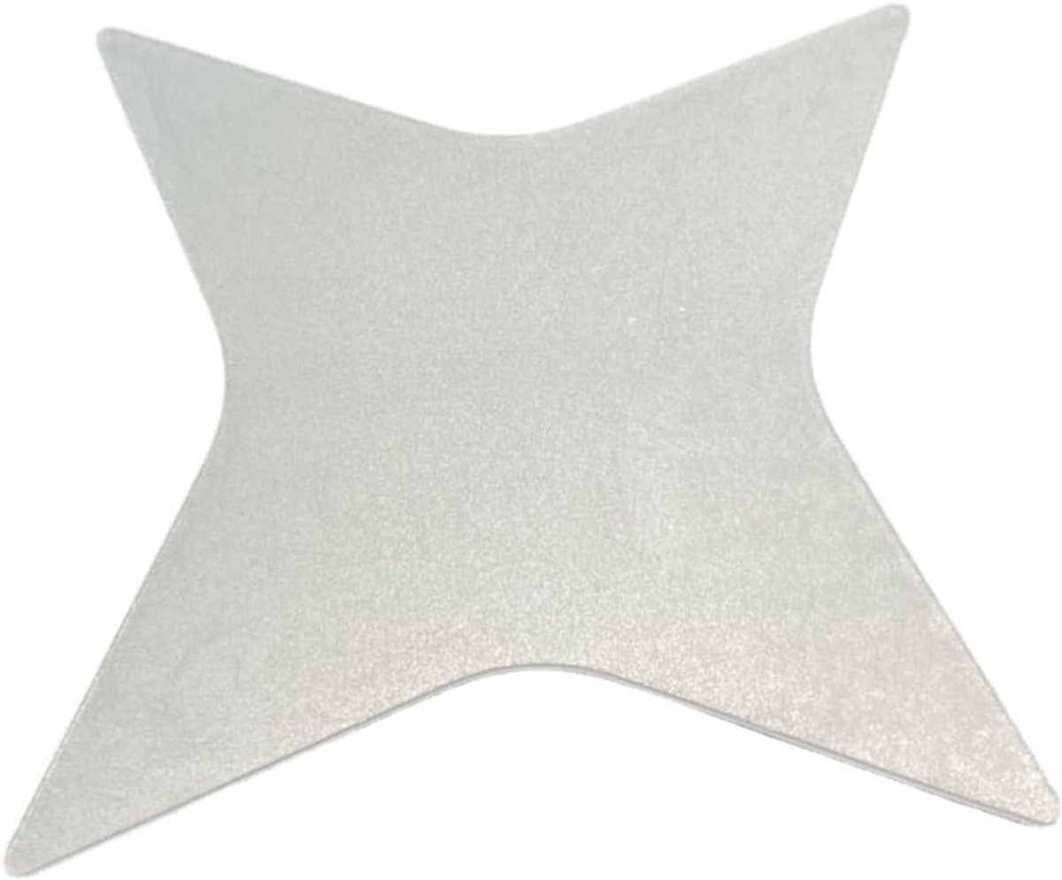 Patchwork Star Template Set,Star Templates In Different Sizes, Holiday Decoration Christmas Craft Kit. (10 inches,four pointed star)