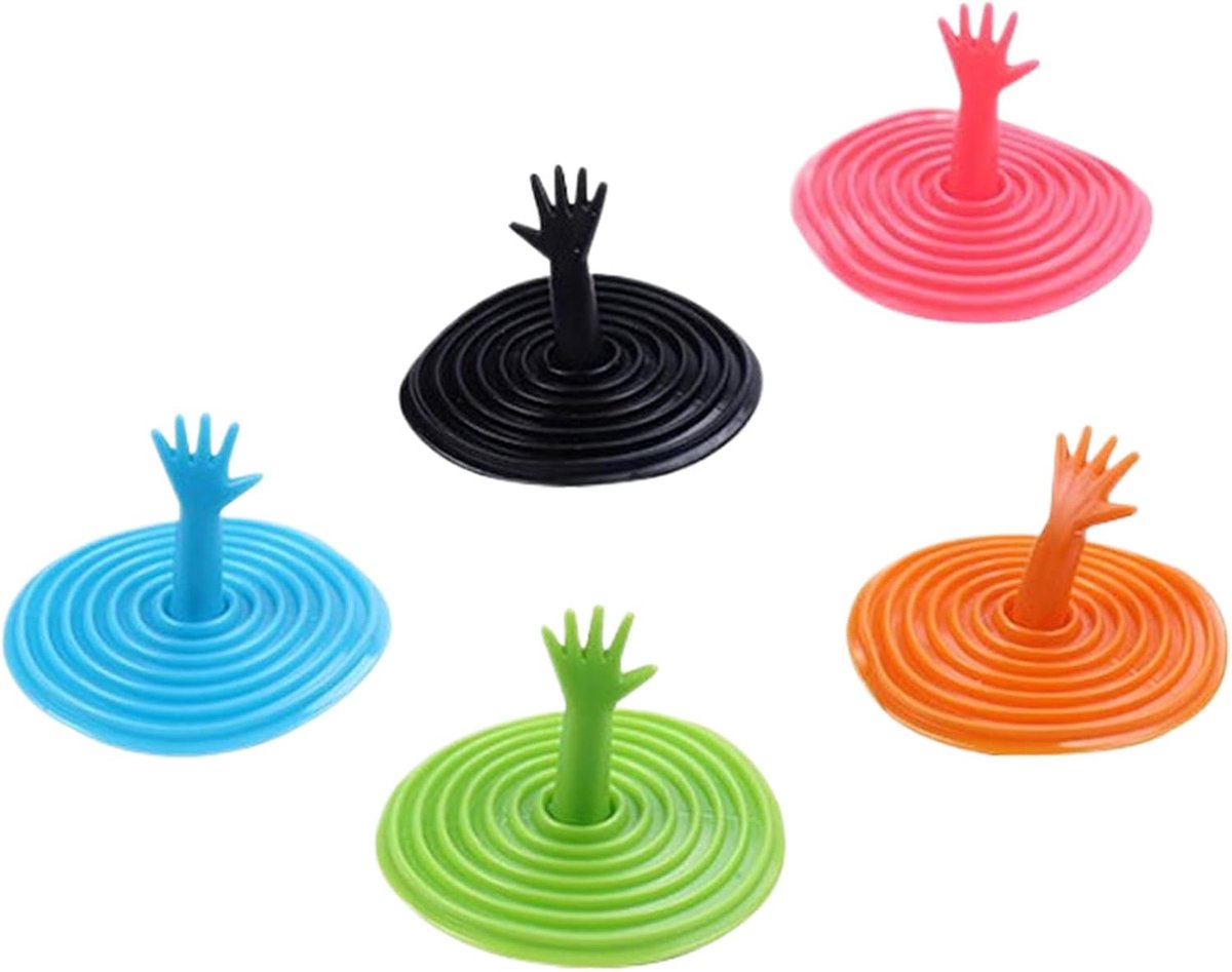 Afvoerstop, gootsteker anti-klopper, waterstopper, duurzame keukenafvoerstopper voor afvalverwijdering, herbruikbare haarvanger, kolom, compact