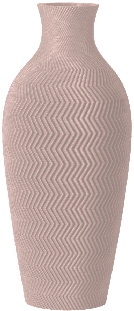 Layvo Aluna Vaas - Bloesem - 20 cm - droogbloemen vaas - moderne vaas - gerecycled plastic