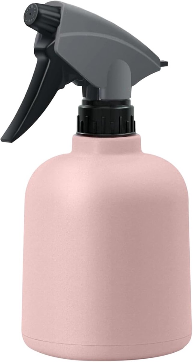 Spuitfles, 600 ml, herbruikbare spuitfles, waterspuitfles voor planten, voor tuinieren, kamerplanten, balkon, terras, gazon
