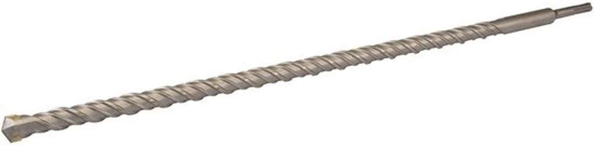 Steenboor - Metselwerkboor - Voor gaten boren - Wolfraamcarbide punt - 10 x 600 mm - Meerkleurig
