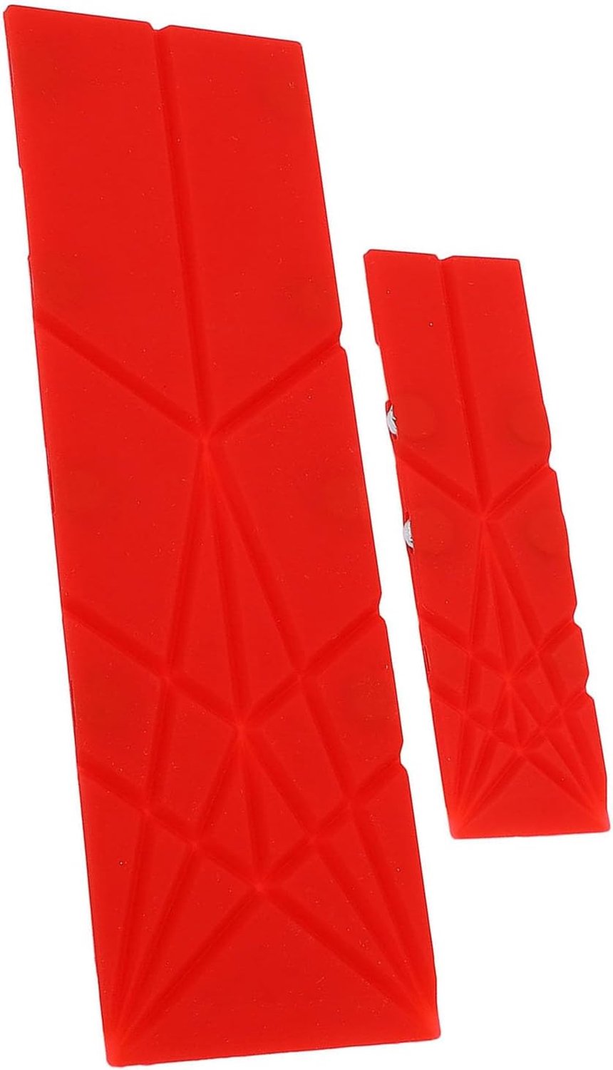 Polygons Maatschepenset met Opvouwbaar Ontwerp (rood)