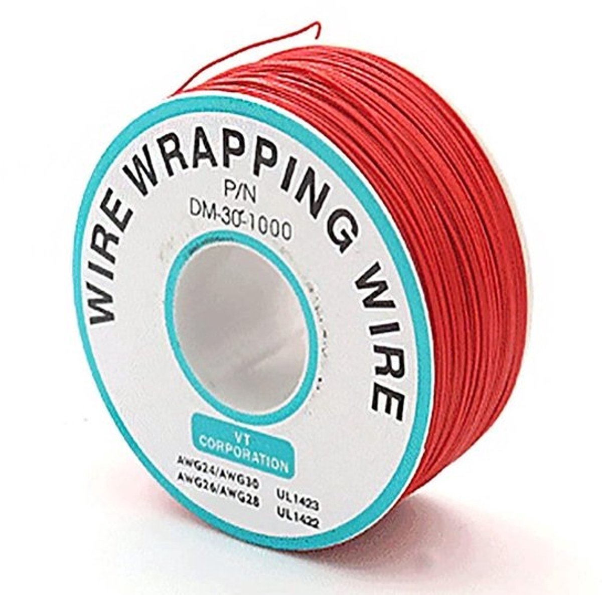 30AWG 0.25mm rode elektrische draadkabel - 10m rol - voor elektronicaprojecten