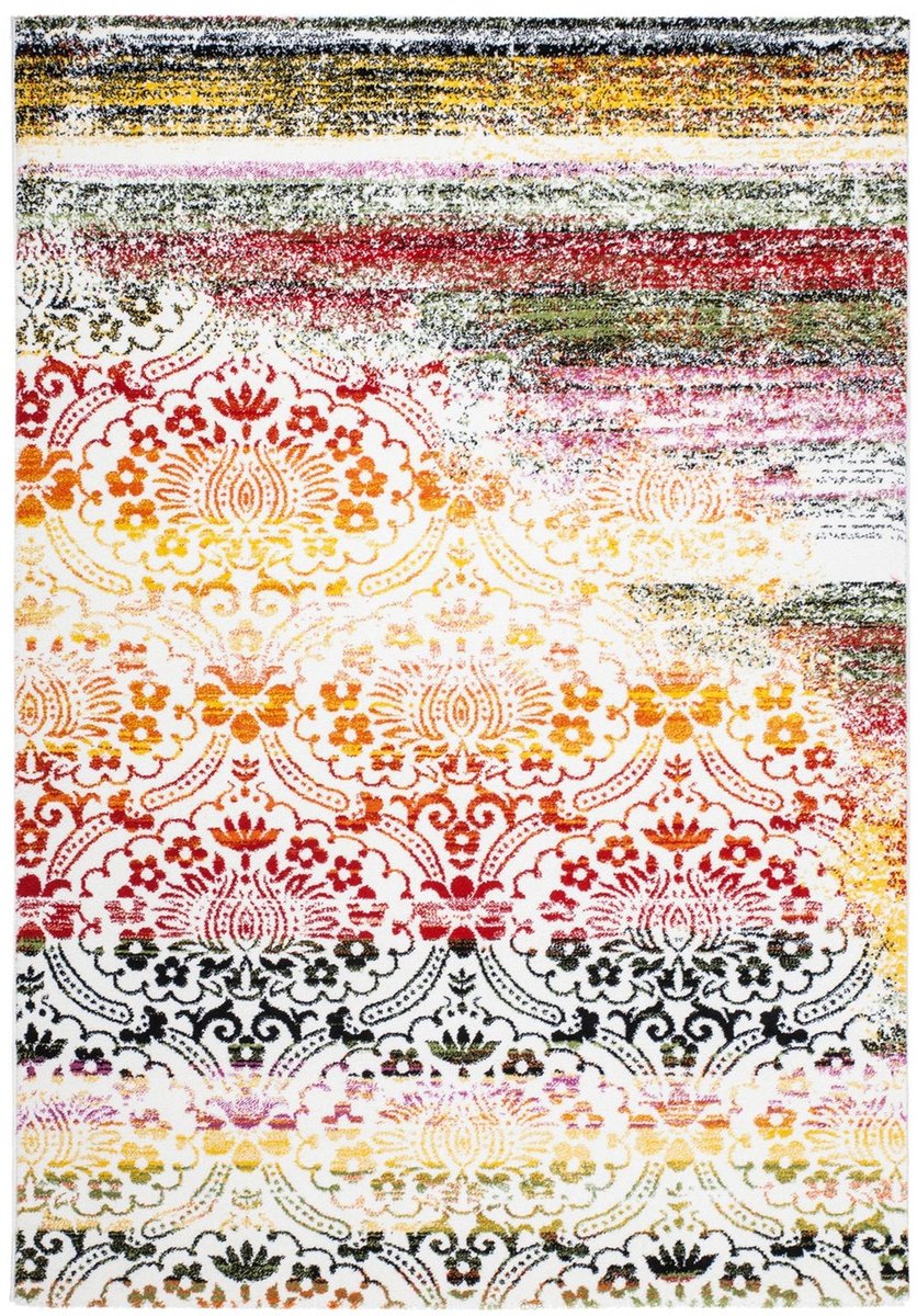 Dutch XXL Vintage Vloerkleed | Tapijt | Guayama | Ornamenteel | Multikleur