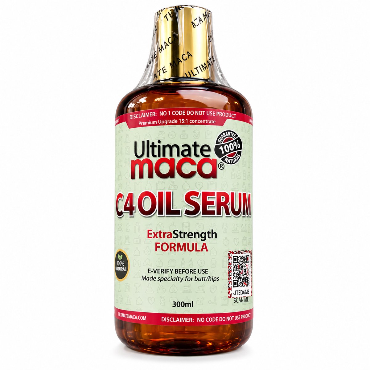 Ultimate Maca - C4 Oil Serum 300ml