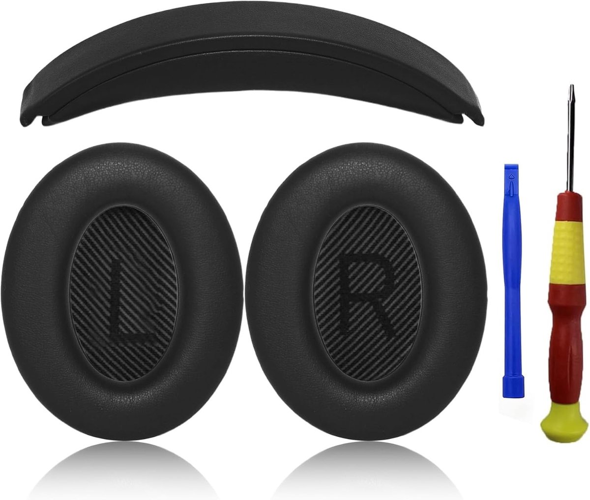 Zachte en Comfortabele Vervangende Oorkussens voor Bose QuietComfort 35, QC35 II, QC45 en QCSE Hoofdtelefoons - Ideale Hoofdtelefoonaccessoires voor Optimale Geluidskwaliteit