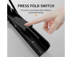 Newaner Professional Folding Bracket, Heavy Duty Stainless Steel Folding Brackets, Stand for Table, Shelf, Sofa (25 cm, 2 Pack)