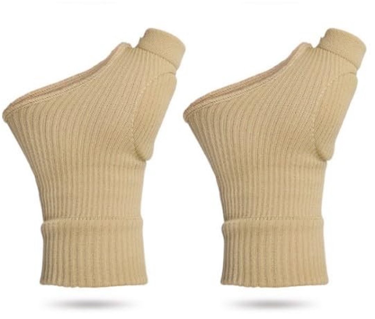 Compression Handschoenen voor Pols en Duim, Vingerloos Ontwerp