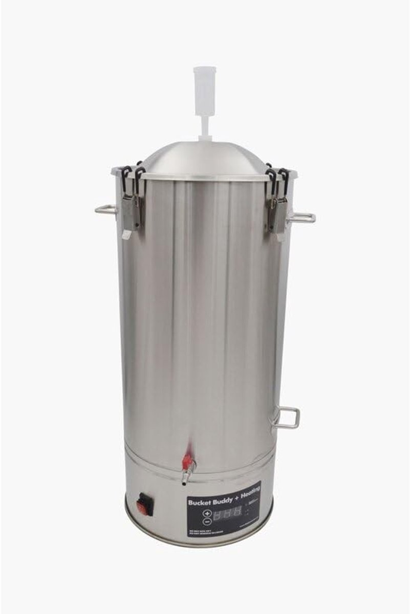 Roestvrijstalen Fermentatiecontainer met Verwarmingsfunctie 35 Liter