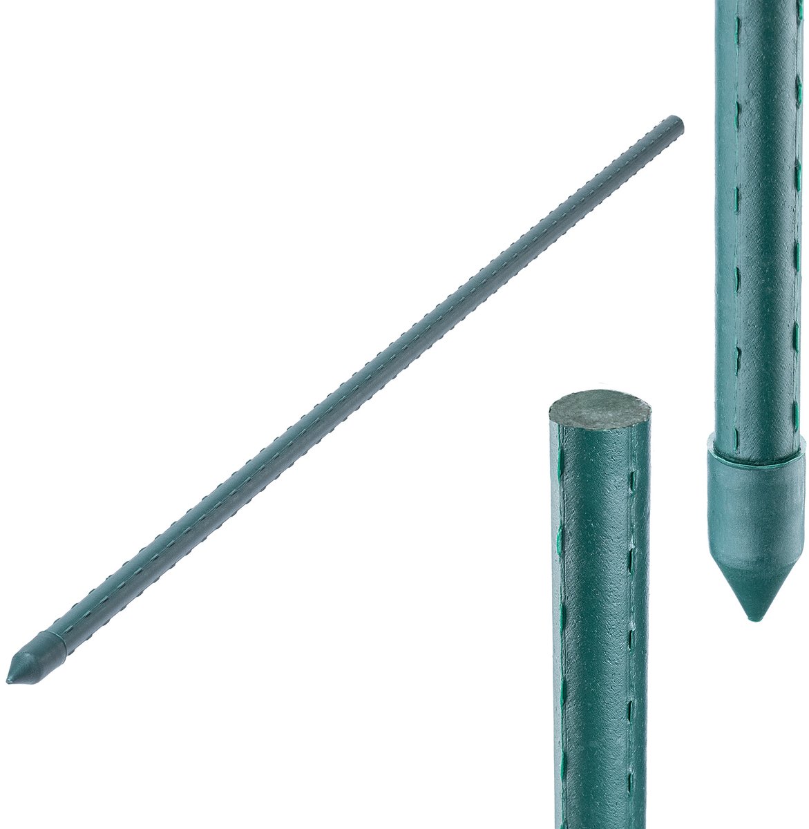 KADAX plantenpaalsteun 90cm tomatenbloemstok gecoat staal 16mm