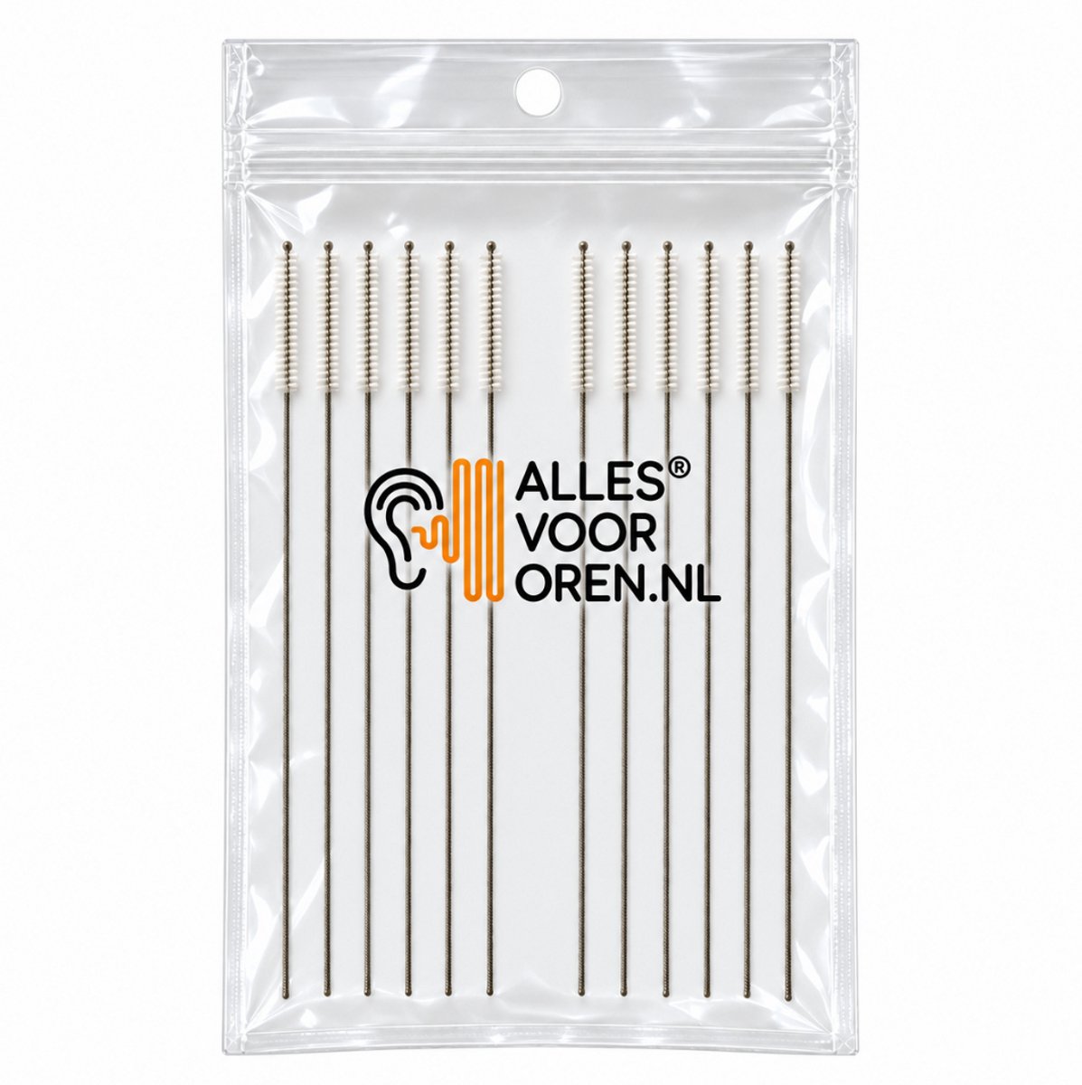 AllesVoorOren - Ragertjes - 12 stuks - Oorstukje reinigen - 2.5mm