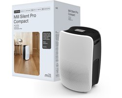 Mill Silent Pro Compact – Luchtreiniger – HEPA 13 – voor ruimtes tot 55 m² – WiFi – slechts 18,5 dB – 5 jaar garantie - Wit