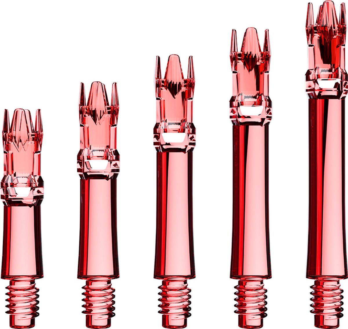 L-Style L-System Shafts Clear Red - Dart Shafts