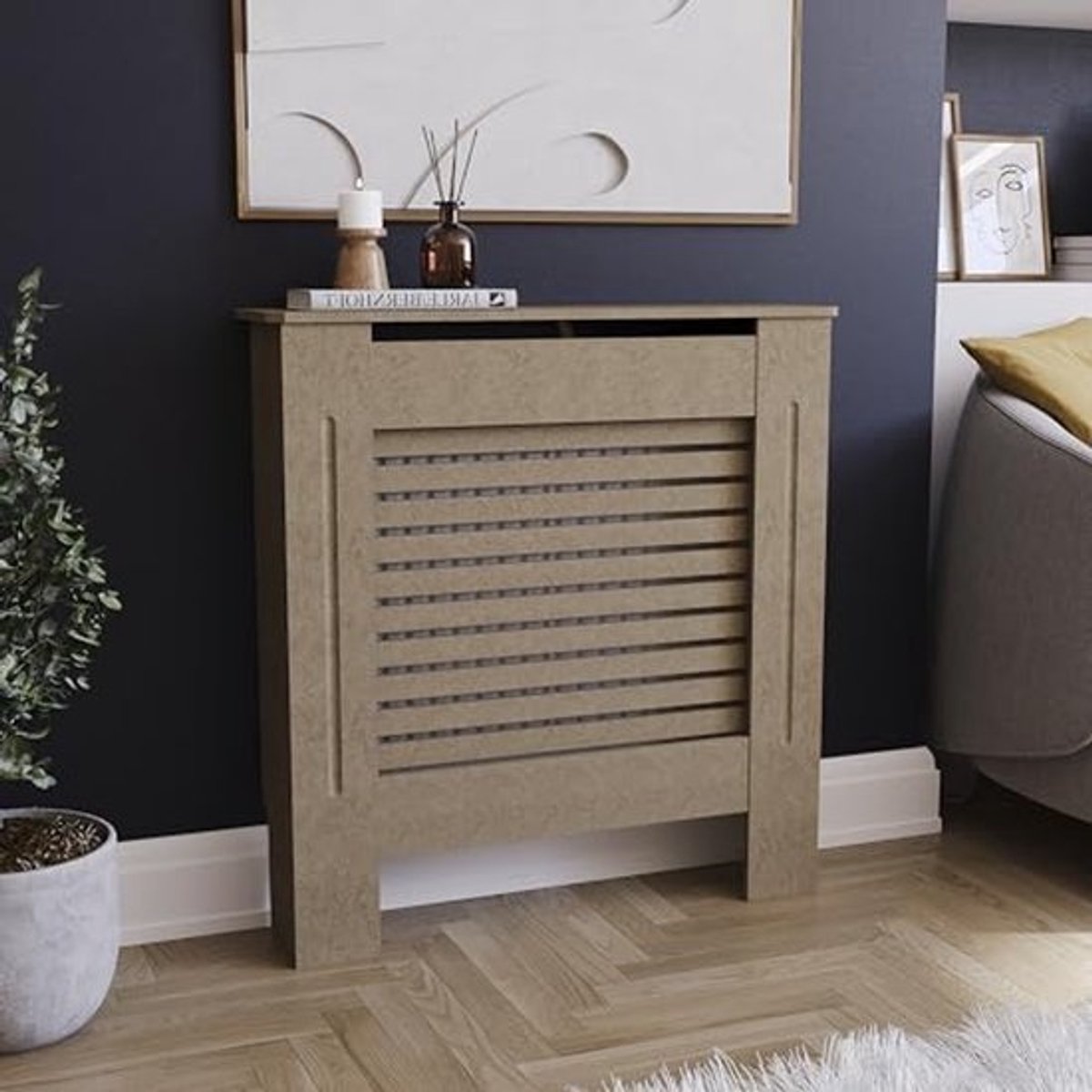 Moderne radiator cover van MDF - Stijlvol design en afwerking