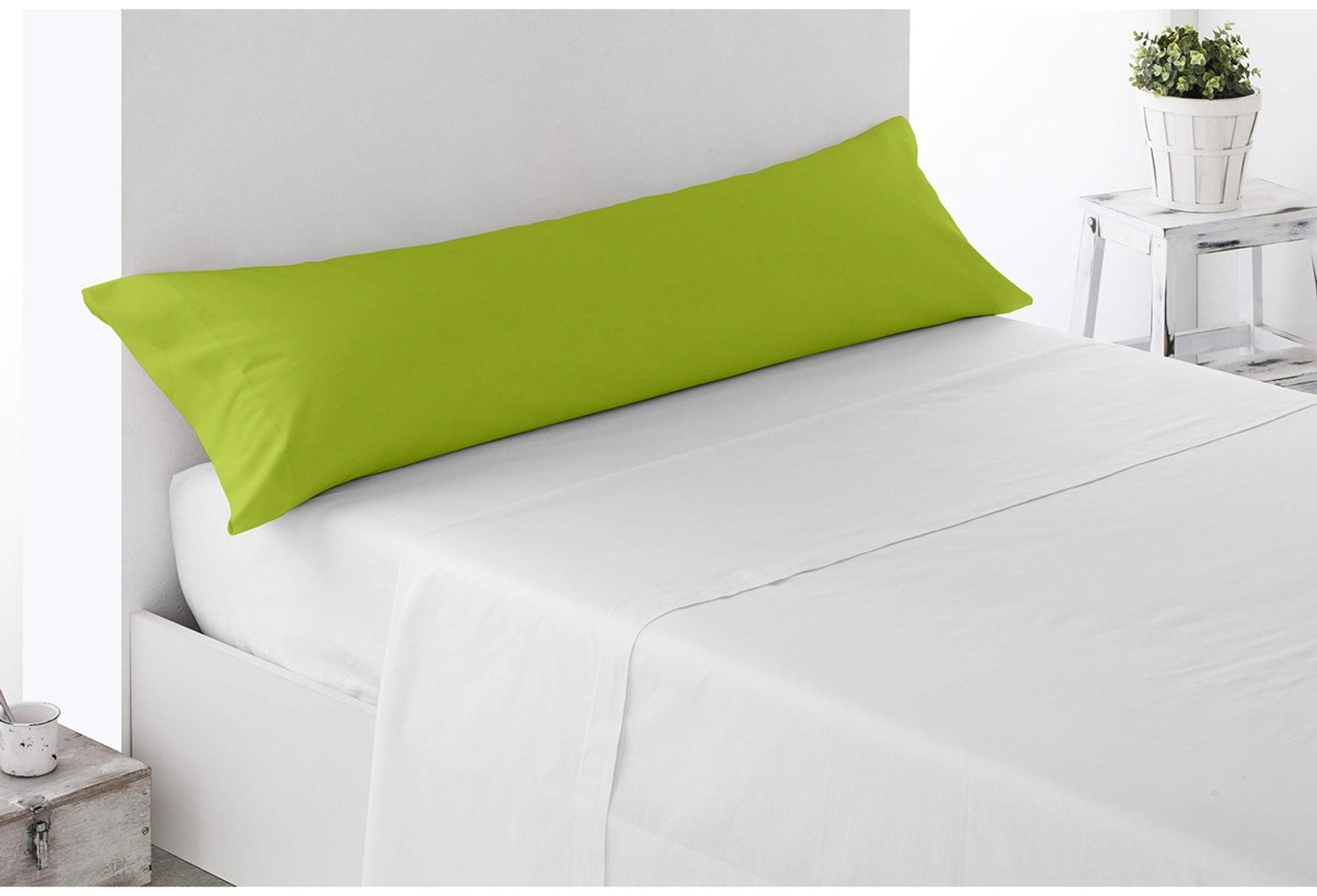 Duraxl Kussensloop - Anti-pilling - 50% katoen - Zwart - 110 x 45 cm