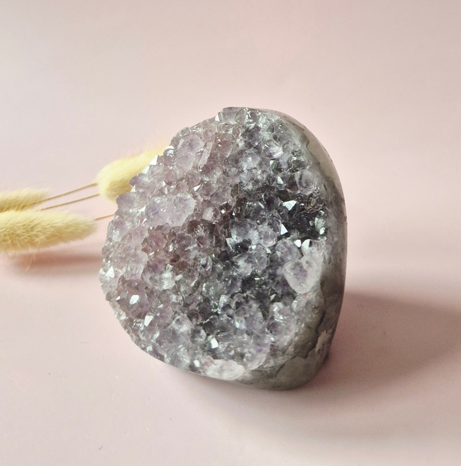 Moonlight Gemstones Amethist Cluster Freeform – 406 g Meerkleurig