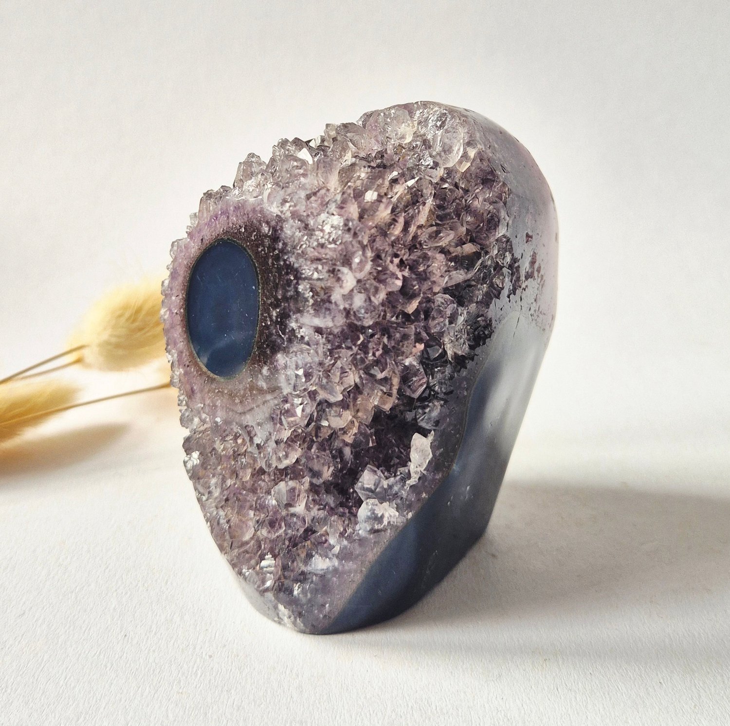 Moonlight Gemstones Amethyst Eyes Freeform – Agate Eye – 538g Meerkleurig