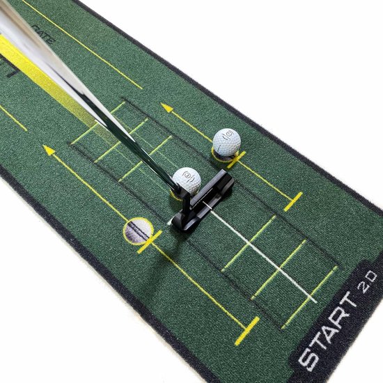 Golf Puttingmat – 3 Meter – Indoor Golftrainingsmat – Voor Oefenen van Putten van GOLF — afbeelding 2