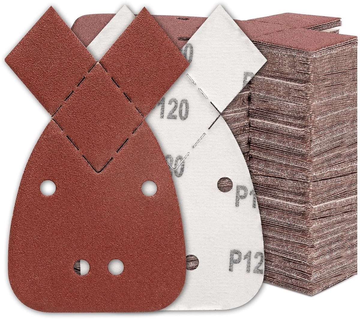 Sandschijven voor muurschuurmachine met verwisselbare schuurkoppen, diverse korrelgroottes 40-240, ideaal voor houtbewerking en schuren