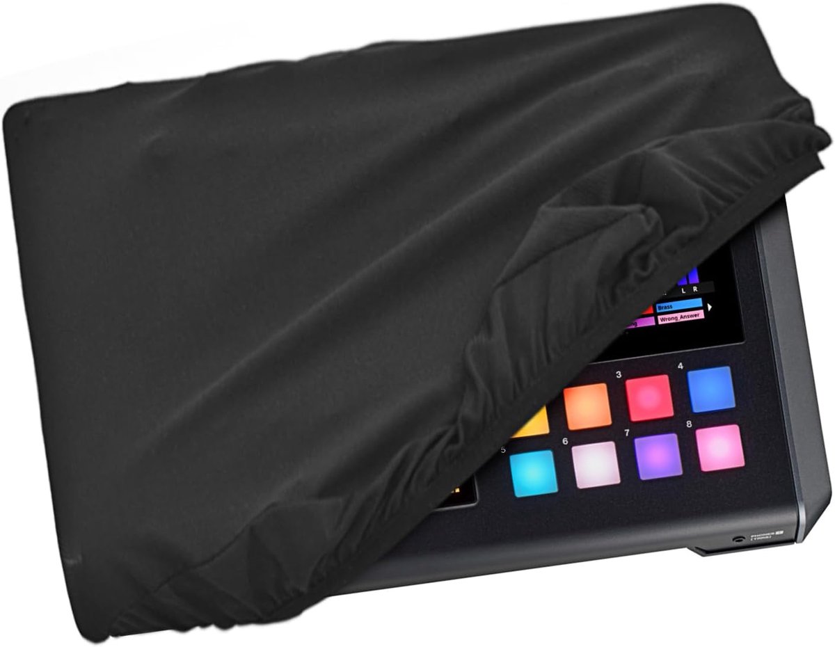 Musiin mixer dust cover, compatible with Tascam Podcast Station Mixcast 4, Behringer X-TOUCH COMPACT, Deluxe Chinlon - ShopVlot