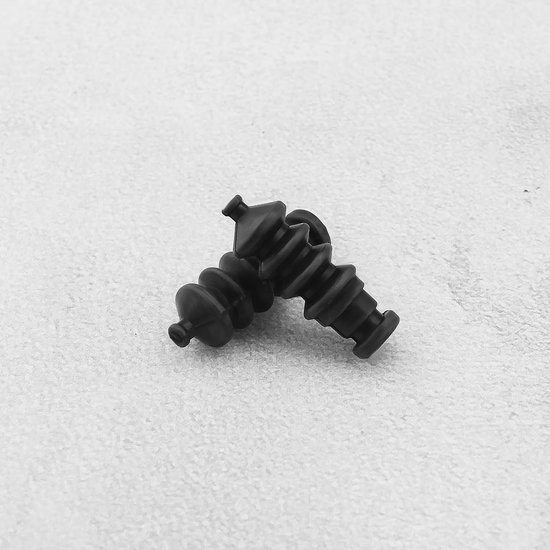 Dailygoods - Waterdichte Push Rod Rubber Seal - Vervanging voor RC Boot - Zwart - Rubber Balg - 5 Stuks - Geschikt voor Elektrische en Methanol Boten van Dailygoods — afbeelding 3
