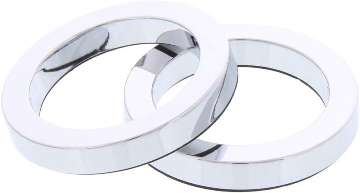 Fixing Ring for Shower Curtain Rod, Anti-Slipping, No Falling of the Telescopic Rod, Protection for Clamp Bar, 2 - ShopVlot