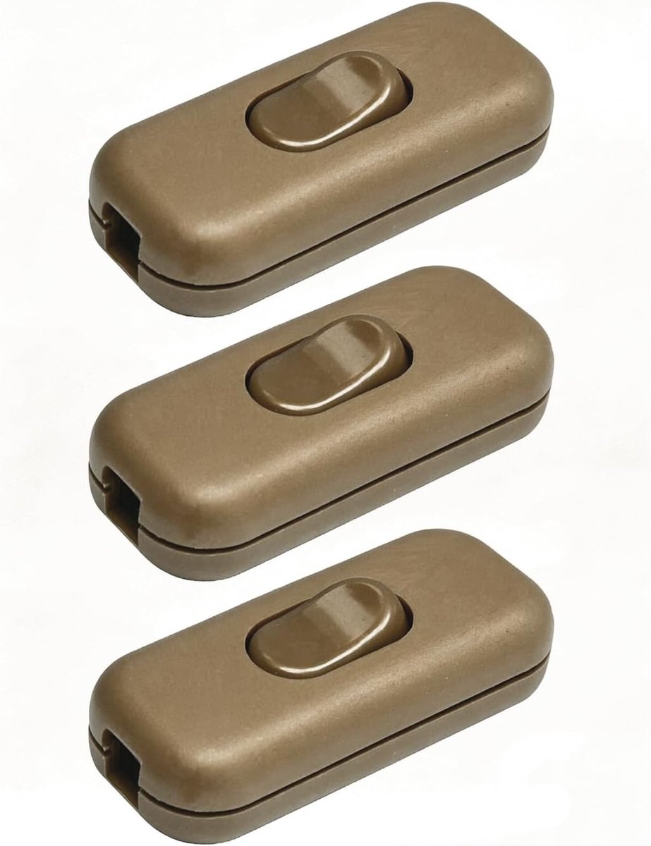 3 Stks Schip Knop Schakelaar, Knop Lamp Schakelaar, Huishoudelijke Hardware Accessoires, Geschikt Voor Kleine - ShopVlot
