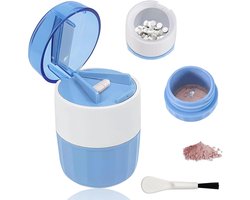3-in-1 Tablet Grinder Tablet Splitter Pill Mill Tablets Grinding with Tablet Cutter Tablets Mortar Tablet Chipper with - ShopVlot