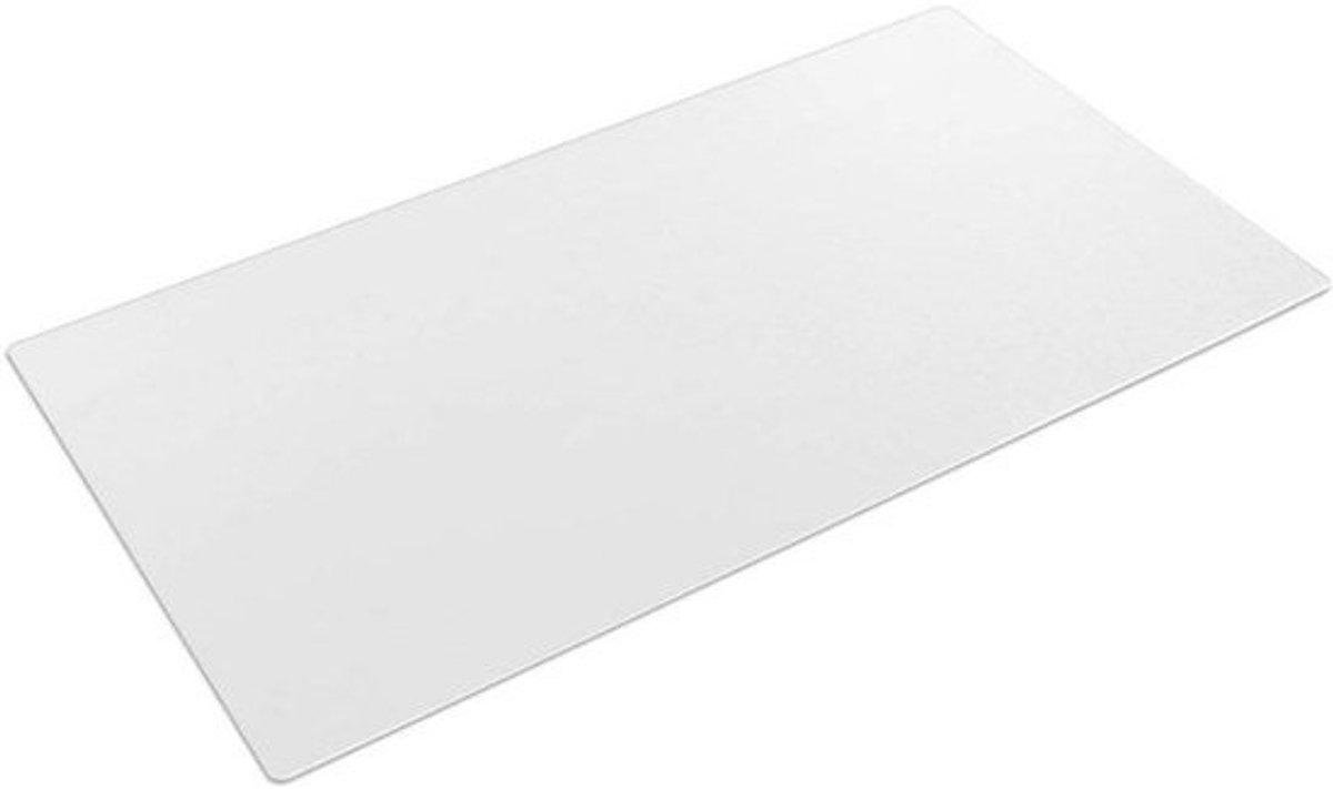 Doorzichtige bureauonderlegger - 90 x 40 cm - Antislip - waterdicht en krasbestendig