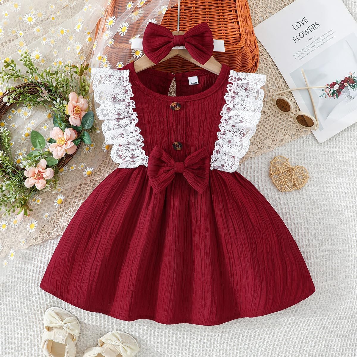 Jurk voor babymeisjes, zomer, tutu, tule, boho, prinses, bruiloft, verjaardag, feestjurk