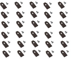 Roestvrijstalen mes van 30 x 3,5 cm voor de robotmaaier Segway Navimow H800E, H1500E en i105E