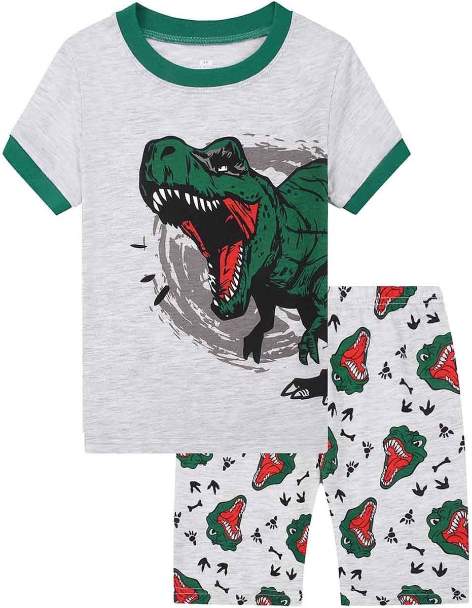 Losse en casual T-shirt voor jongens met cartoonprint