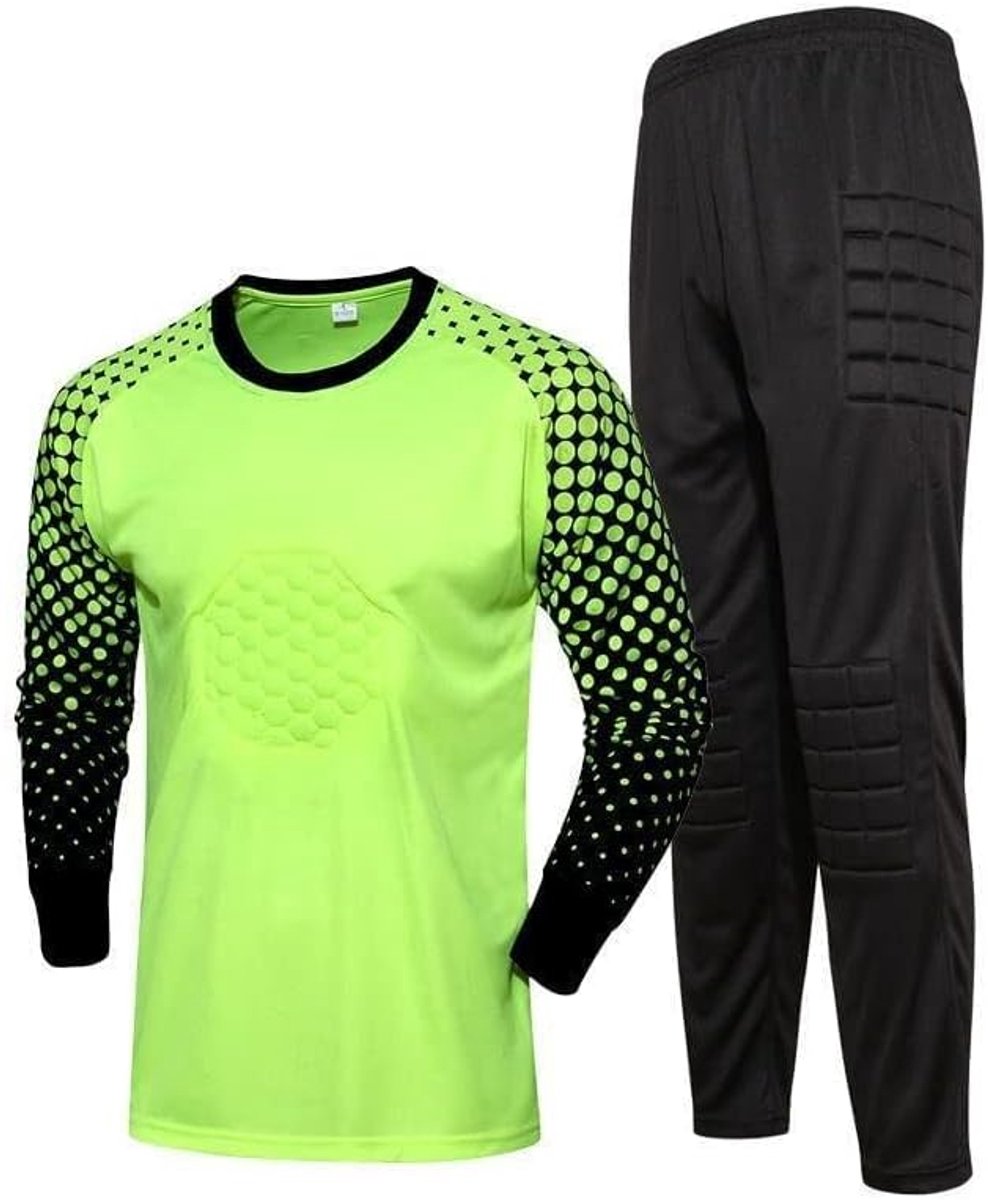 Keeperstrui Jongens Kleren Torwachters Set Broek T-shirt Lange Mouwen Jogging Sport 4-13 Jaar oud