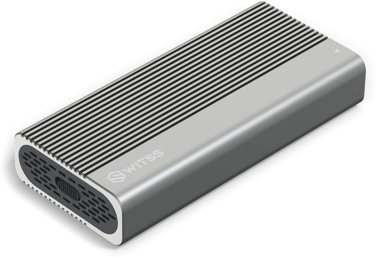 Switss® - Externe M.2 NVMe SSD Behuizing - USB4 / Thunderbolt 4 40Gbps - Tot 8TB