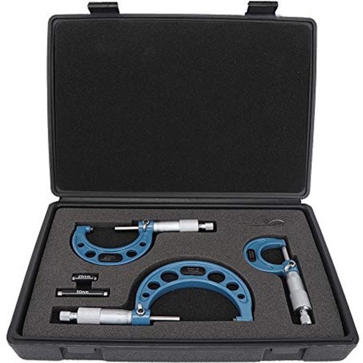 Micrometerset 0-75 mm - nauwkeurig meetgereedschap voor buitendiameter