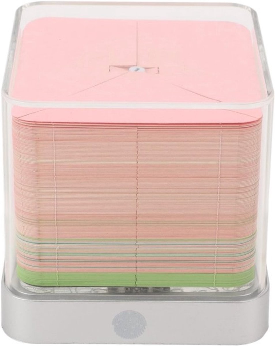 Kunstkalender en memoblok met 3D Love Castle-ontwerp - Bureaudecoratie voor 2025 - Handgemaakte creatieve kawaii-notities en bladwijzer - Creatieve DIY-cadeaus - Decoratieve accessoires voor planners