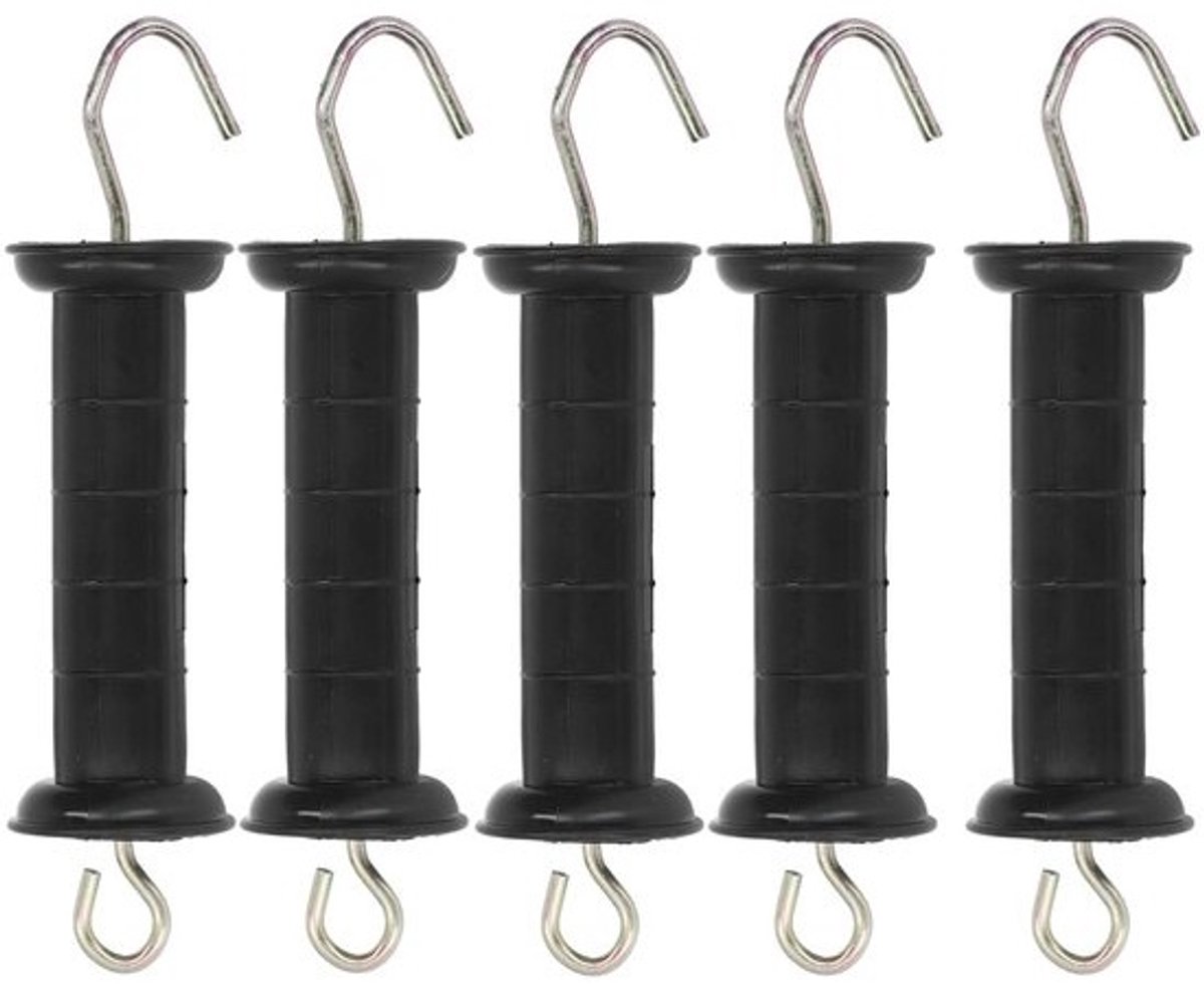 Store_8 - Handvat voor elektrische omheining - Geïsoleerde poortgreep - Stang - Kunststof en metaal - Accessoires voor elektrisch hek - Geschikt voor boerderi...
